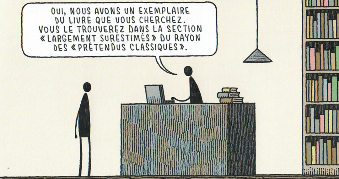 Tom Gauld, l’envahissante exposition